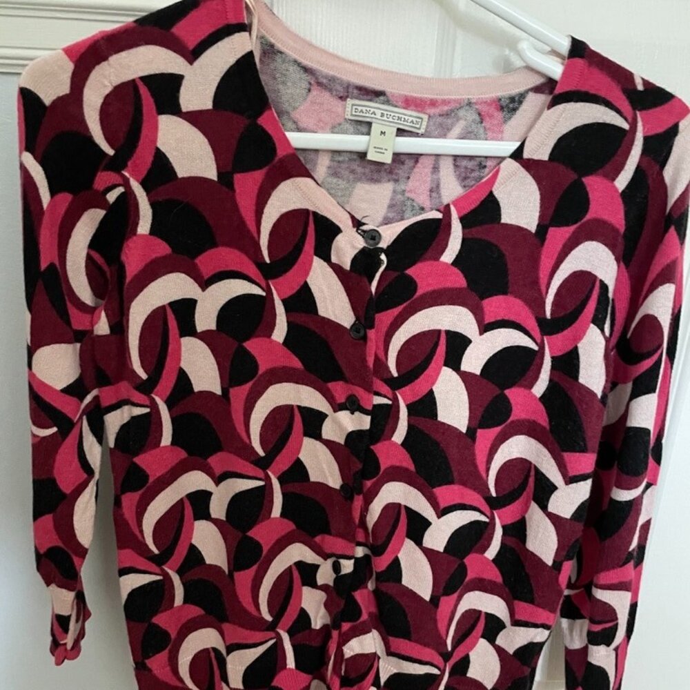 Light, button-up sweater